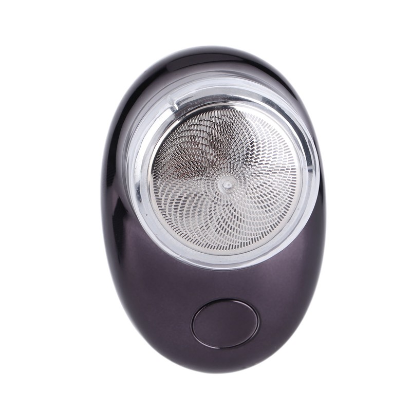 Electric Beard Clipper Fine Trimming Stainless Steel USB Rechargeable Portable