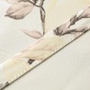VOGOL Grommet Blackout Curtains for Living Room, Magnolia Flower Printed
