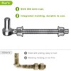 Insaga 6'' J-Bolt Gate Hinge, 304 Stainless Steel J-Bolt Post