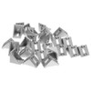 Akozon L Shape Right Angle Corner Bracket, 25pcs 4040 Aluminum