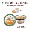 New England Coffee Hazelnut Crème Medium Roast Single Serve Pods,
