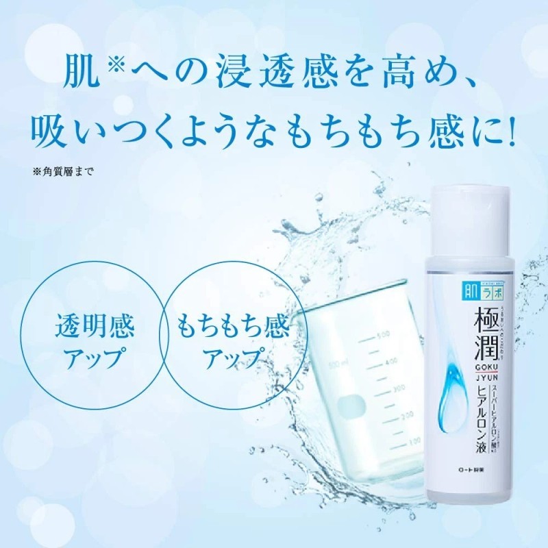 Hada Labo Rohto Hada Labo Lotion Gokujyun Hyaluronic Acid Sensitive