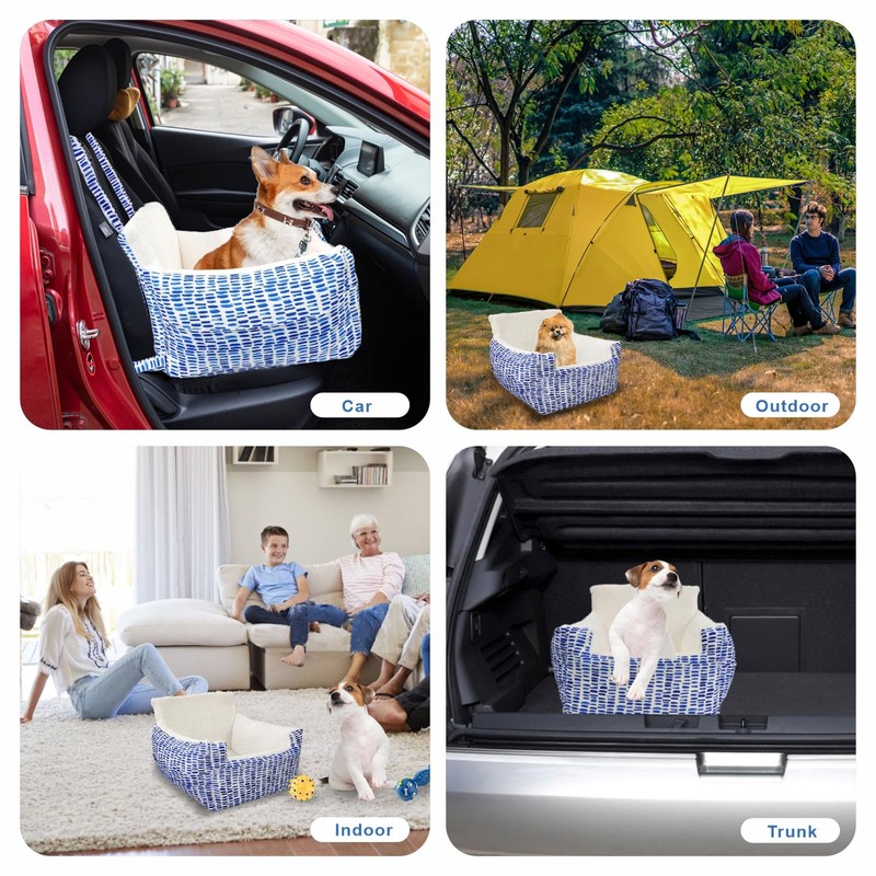 Dog Car Seats for Small Dogs Pet Booster Seat Washable