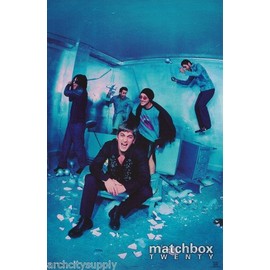 Matchbox Twenty Poster 20 Matchbox20 Blue Matchboxtwenty