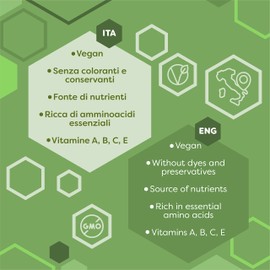 ERBOTECH, 800 Chlorella BIO Tabletten, Reine Chlorella Algenkapseln in der 200g Packung, Reich an Eisen, Omega 3 und Vitamin B12, Glutenfrei, Für Vegetarier und Veganer geeignet