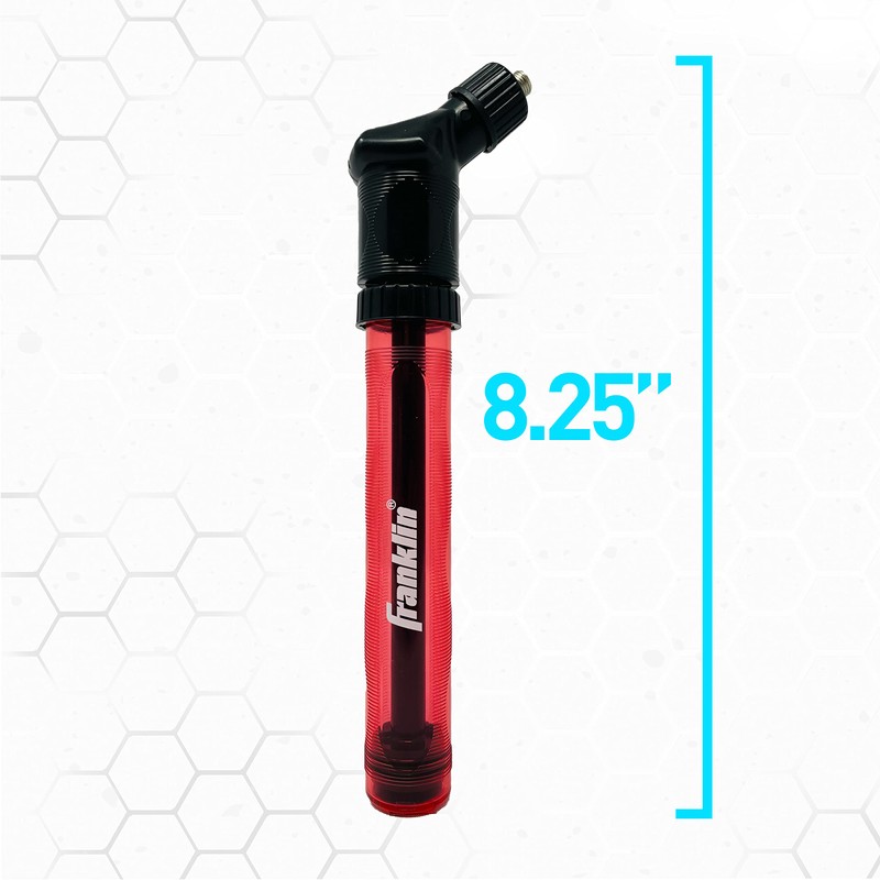Franklin Sports Dual Action Inflating Pump, 7.5-Inch, Colors May Vary
