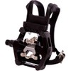 YBEKI Spin Bike SPD Pedals - Hybrid Pedal with Toe