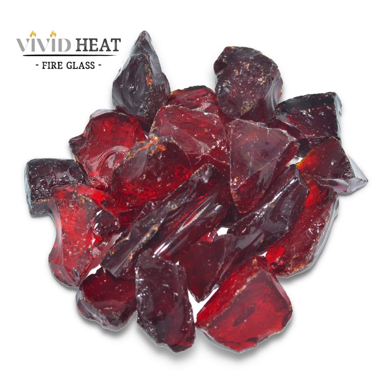 VIVID Heat (5-POUNDS Ruby Red Premium Indoor & Outdoor Crushed