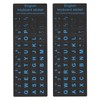 2Pcs Universal English Keyboard Stickers for PC Computer Mac Laptop