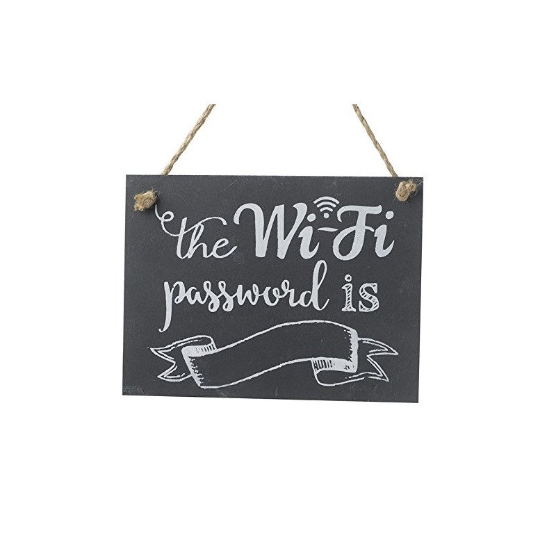 Heaven Sends Wi-fi Password Chalkboard - The Wifi Password is.