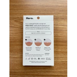 Hero Cosmetics 72x Mighty Patch Original from Hero Cosmetics Hydrocolloid Acne Pimple Patch US
