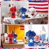 SiliFine 6 Sets 4th of July Decoration Independence Day Centerpiece