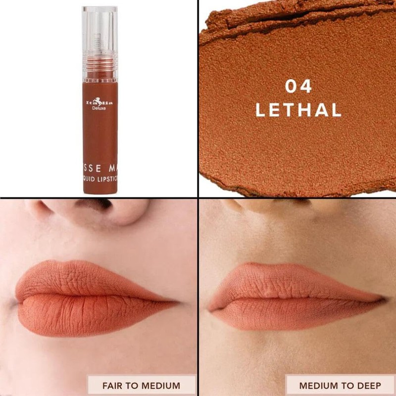 Italia Deluxe Pick 1 Mousse Matte Liquid Lipstick Comfortable Velvet