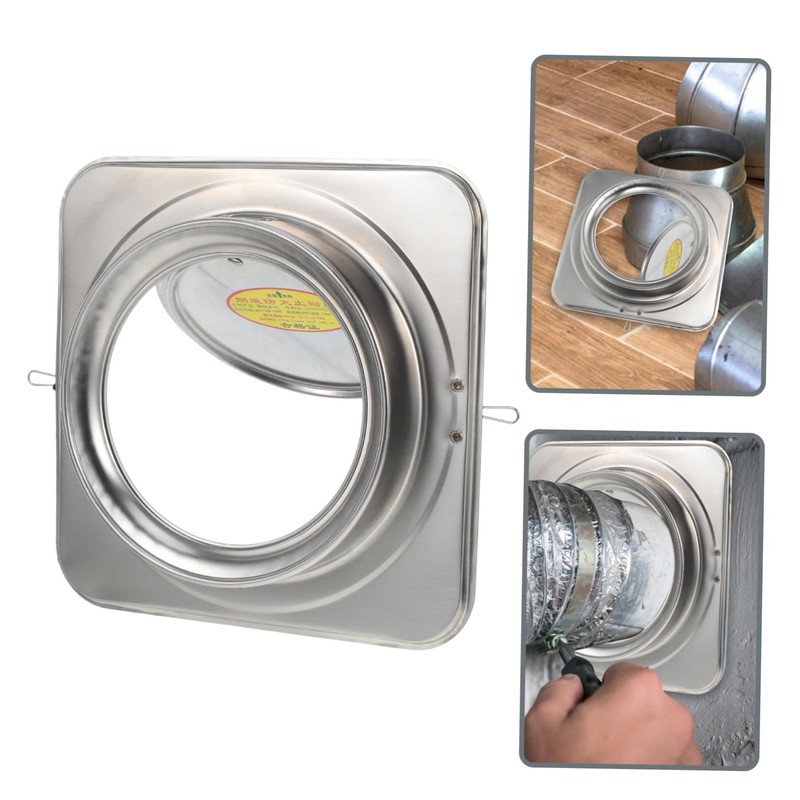 Gadpiparty Stainless Steel Range Hood Check Valve for Kitchen and