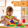 Large Building Blocks for Kids Toddlers Including 2 Piece Baseplates,