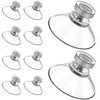 vilihkc 10PCS Sucker Cup Suction Hook Plastic Sucker Pad Holder