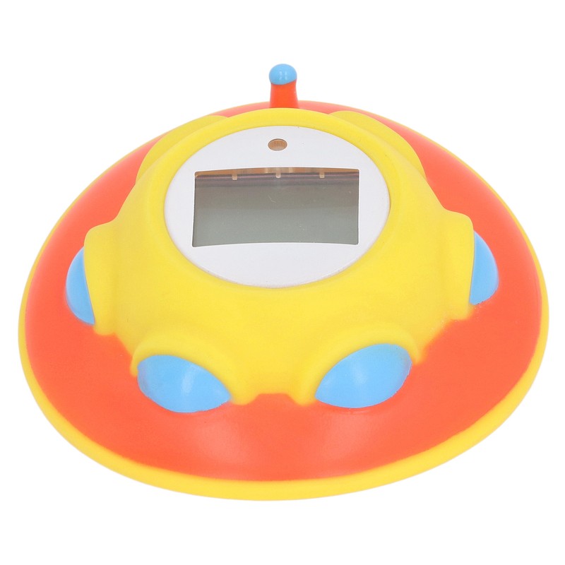 Baby Bath Thermometer Fun Cartoon Flying Disc Waterproof Safety 10℃‑50°C