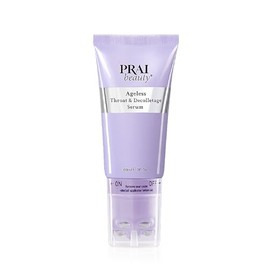 PRAI Ageless Throat & Decolletage Serum 60ml with Rollerball Applicator | Anti-Ageing, Collagen Boosting Skincare - Firms & Tightens Skin, Smooths Wrinkles, Tones & Hydrates Neck & Cleavage