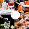 12 Pcs Premium Small Serving Tongs,Mini Stainless Steel Appetizer Tongs,Tiny