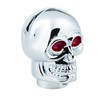 Simoni Racing SKE/X Knob Skull, Red Eyes, Chrome