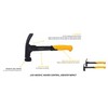 DeWalt XP 12oz Curved Claw Carpenter's Hammer