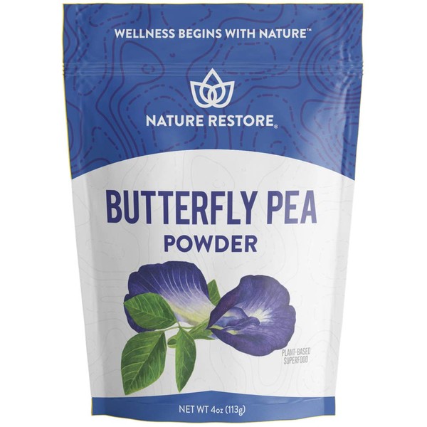 Polvo de guisante azul mariposa, 4 onzas, alto en antioxidantes, colorante natural para alimentos
