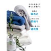 CBJAPAN Carari Plus Bath Towel, 3.3x Water Absorbency Microfiber, White,