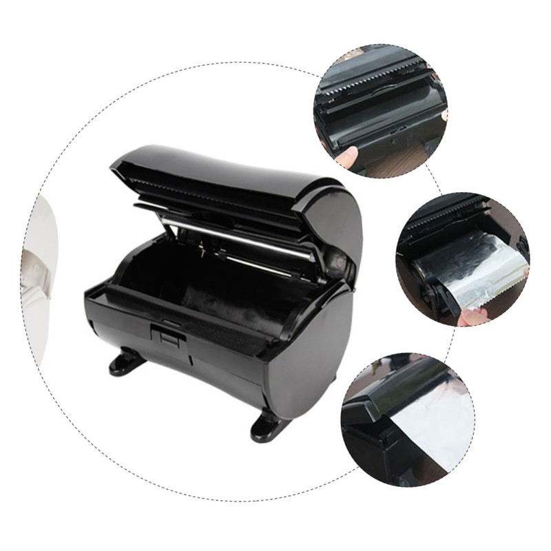 BIUDECO Ergonomic Tin Foil Cutter Machine Auto Storage Box for