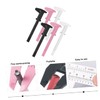 Outanaya 6Pcs Eyebrow Measuring Rulers Precision Eyebrow Calipers for Accurate