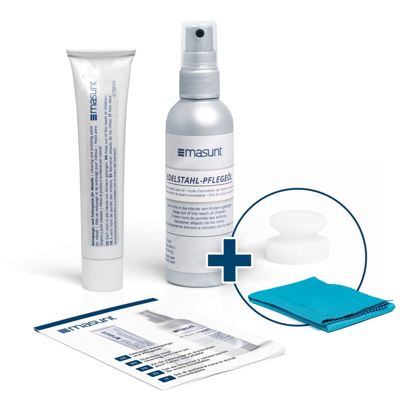 masunt Stainless Steel Cleaning and Care Kit