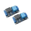 YTgilo 2PCS 5V Micro USB Timing Relay DC6-30V with Digital
