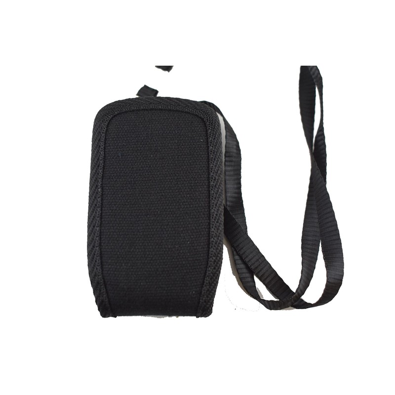 Newyorkcellphone Around The Neck Hanging Open Top Padded Black Case