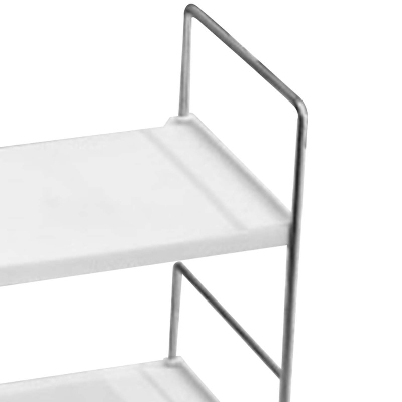 2 Tier Countertop Organizer Nordic Style Large Space Removable Cabinet
