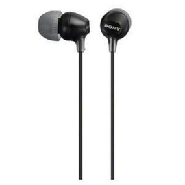 SONY Sealed In-Ear Receiver Black MDR-EX15LP/B MDR-EX15LP/B