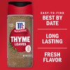 McCormick Thyme Leaves, 0.75 oz (Pack of 6)