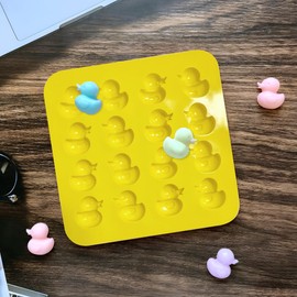 Duck Silicone Ice Cube Tray, Reusable Chocolate, Jelly & Sweet Mould