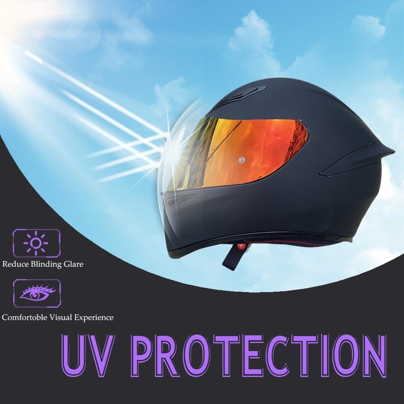 BSTOP K1 Face Shield Uv-protected For AGV K1, K1S, K3SV,