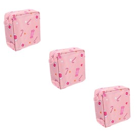 FOMIYES Pcs Sanitary Napkin Storage Bag Compact Organizer Bag for Period Pouch Multi-function Tampon Holder Reusable Women Supply Delicate Zipper Pouch