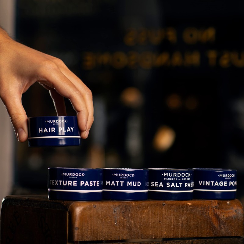 Murdock London Vintage Pomade | Classic, Ultra-Slick Finish with Strong
