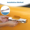 PDKLIN for Bronco Sport Door Handle Cover Chrome for Ford