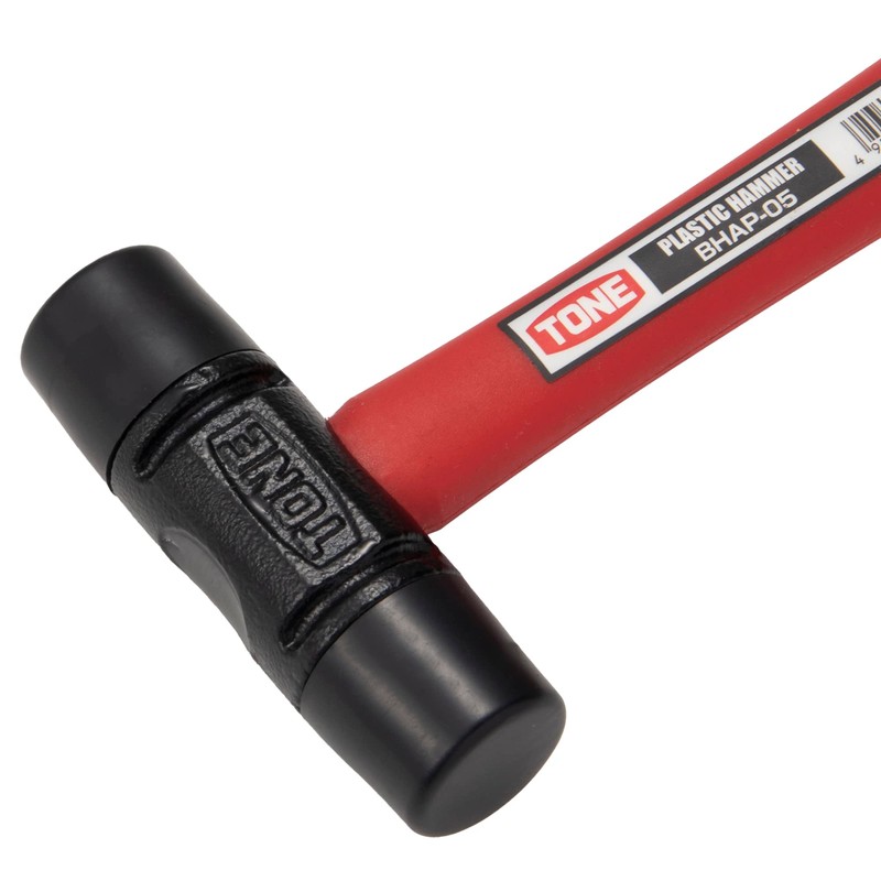 Tone BHAP-05 Plastic Hammer Red/Black 0.5lb