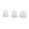 15pcs Hearing Amplifier Eartip 2 Layers Detachable Silicone Hearing Amplifier