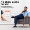 Caldodo Mens Invisible Trainer Socks 12-14, No Show Socks Women