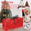 XIMEY Christmas Tree Storage Bag, 180 cm, Red Christmas Tree