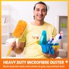Honeydak 120 Pack Heavy Duty Duster Refills with 2 Handle,