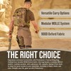 Protectonic Military Rucksack – Tactical Backpack with MOLLE Modular Design