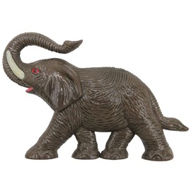 Realistic Elephant Refrigerator Magnet, Large Hand Painted Magnetic Animal Decoration, Detailed Kitchen Accent, 3.5 Inches