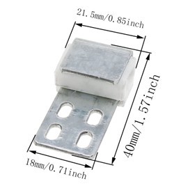 EK E-outstanding 12PCS 4 Holes Upholstery Furniture Spring Clips S Clips Sofa Couch Spring Repair Hardware Accessories