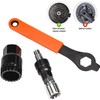 BEAUGIREW Bike Crank Puller Tool Set Bicycle Crank Extractor Arm
