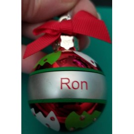 Gantz Christmas Ball Name Ornament Ron